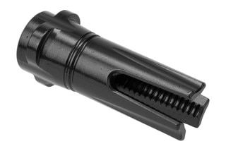3-prong AR-15 flash hider, black.